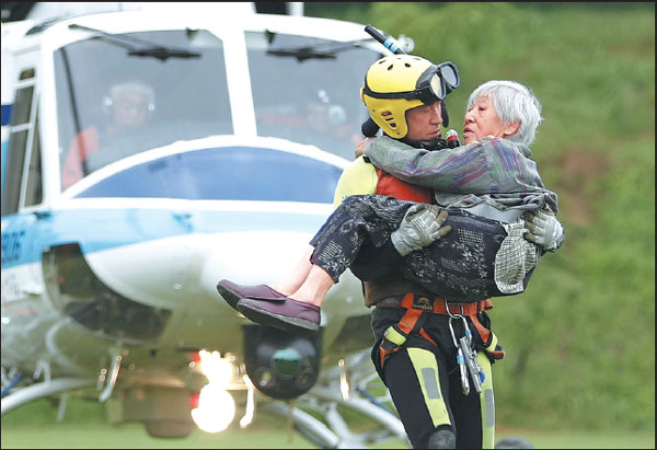 Floods wreak devastation on Kyushu