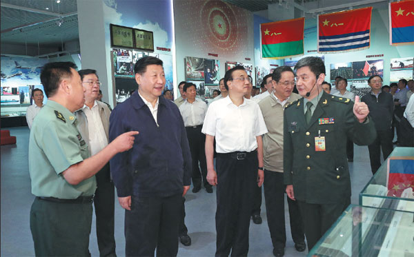 Xi urges constant work to make PLA first-rate