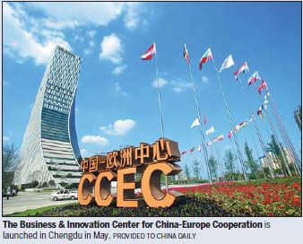 Major business and innovation zone supports Sino-EU trade growth