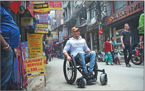 Scott Doolan Pictured In Kathmandu Nepal On Thursday Will Attempt To Climb Qomolangma The World