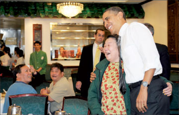 Obama surprises diners at SF Chinatown eatery