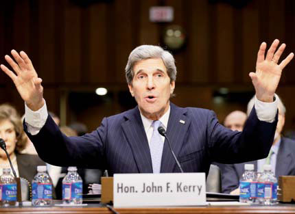 Kerry aims to strengthen Sino-US relations