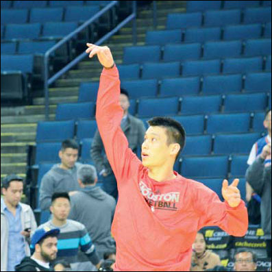 Roars of NBA crowds tip off Chinese New Year fun