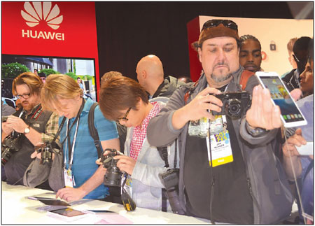 Huawei wows 2014 Las Vegas electronics show