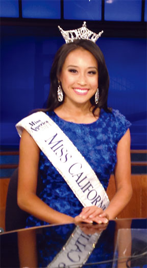 A Beaming Crystal Lee Shortly After Being Crowned Miss C