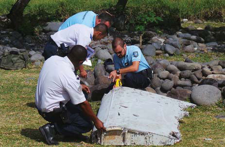 Wing part was from MH370 jet