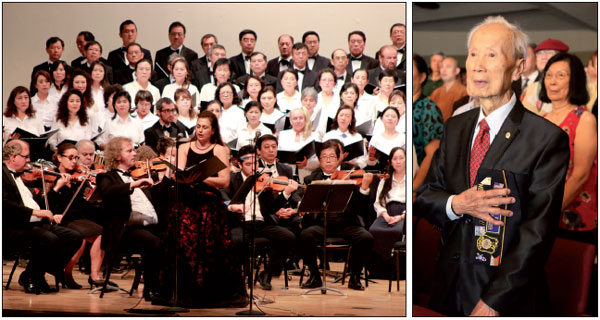 Cherishing peace via grand music