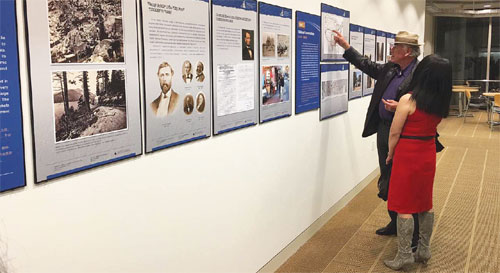 Exhibit honors railroad workers