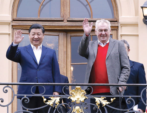 Xi, Czech leader nurture national ties