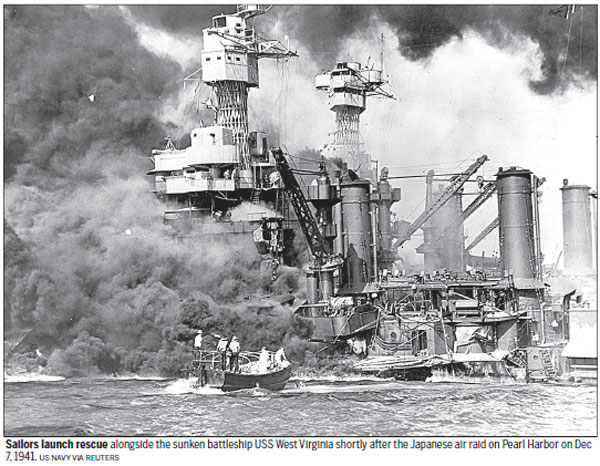 US reflects on Pearl Harbor Day