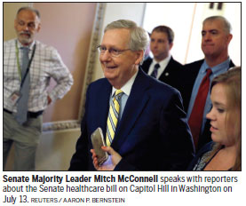 Senate delays vote on GOP healthcare