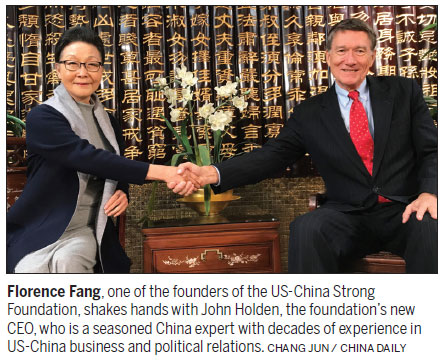US-China Strong's new CEO should give cross culture a big boost