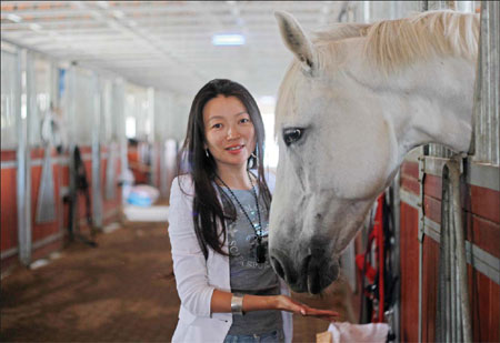 An equestrian club where it's not just horse play