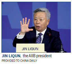 AIIB chief vows to run clean, lean, green institution