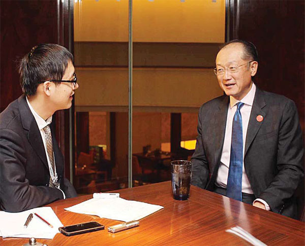 China is on good path, World Bank chief says