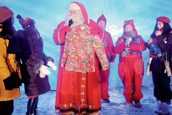 Alipay gets warm welcome in Santa's hometown