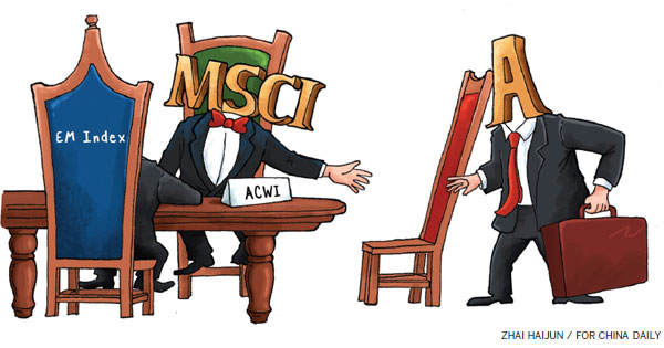 MSCI inclusion a boon for A shares