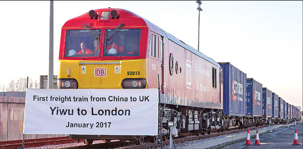 One Of The Tangible Symbols Of The Belt And Road Initiative Is Freight Train Service Linking The