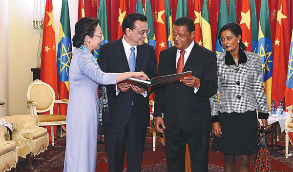 Premier Li on maiden Africa visit