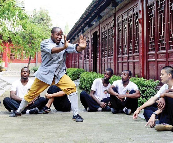 Shaolin training builds body, mind