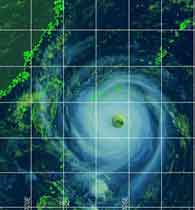 Could typhoons help to prevent severe quakes?