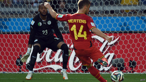 世界杯：比利时2比1逆转胜阿尔及利亚
