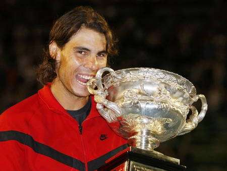 Spain's Nadal wins the Australian Open