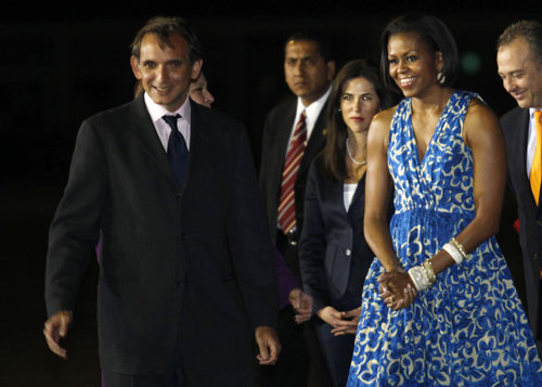 Michelle Obama in Mexico