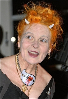  Vivienne Westwood at an exhibition in Germany 