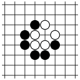 The game of black and white - Weiqi