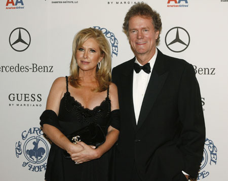 McPhee and other celebs attend Carousel of Hope Ball