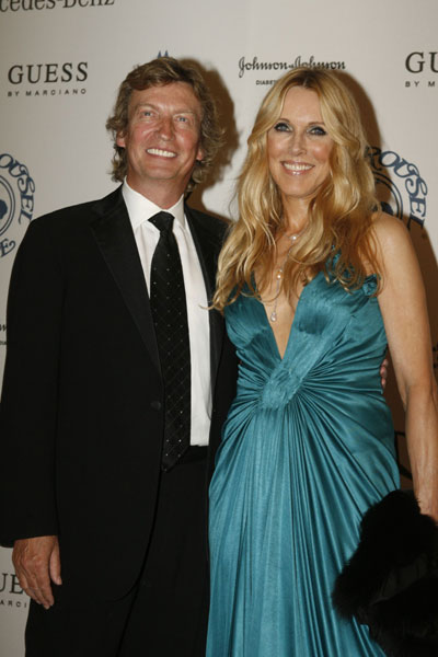McPhee and other celebs attend Carousel of Hope Ball