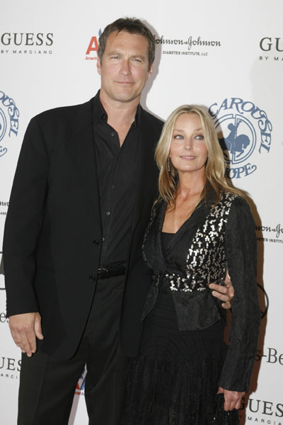 McPhee and other celebs attend Carousel of Hope Ball