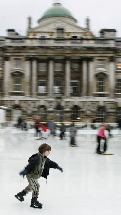 Somerset House ice rink launched in London