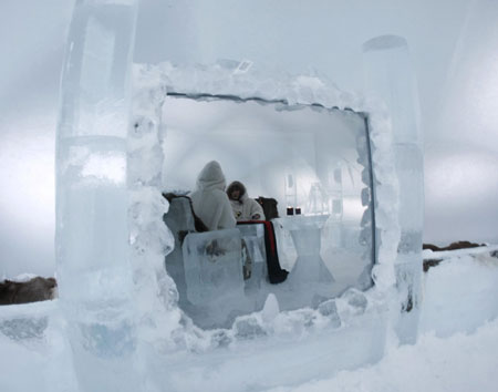 Snow Resort: Alpha Resort-Tomamu's ice village in Japan