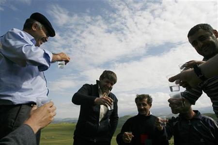 Russia's president calls time on vodka 
