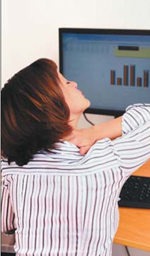 Relaxation helps ease back pain