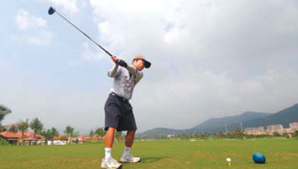 Developing 'golf island' with eye on Olympic gold
