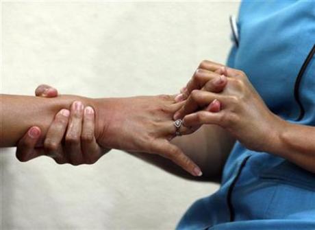 Massage may help lift depression