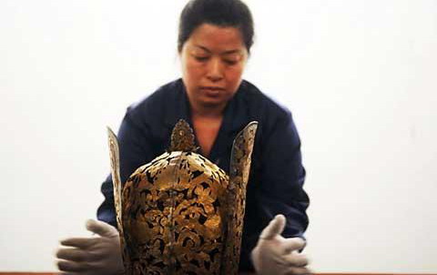 Ancient Khitan relices on display in Hunan