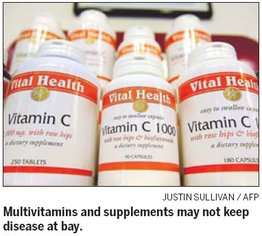 Vitamins do little to lower type 2 diabetes risk