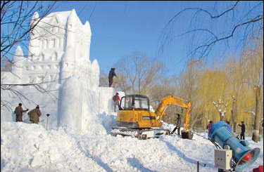 Ice festival fires up controversy