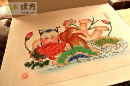 Take a Chinese New Year painting home at Yangliuqing