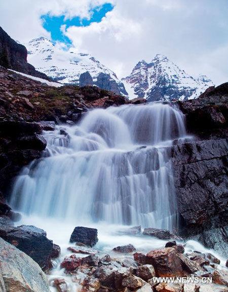 Picturesque scenery of Canadian Rockies