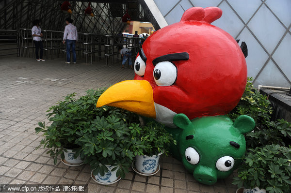 Angry Birds land on Window of the World Park