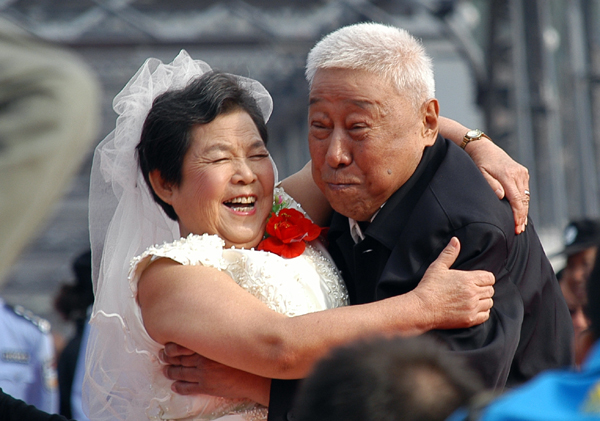 Happy 'reunions' in Gansu