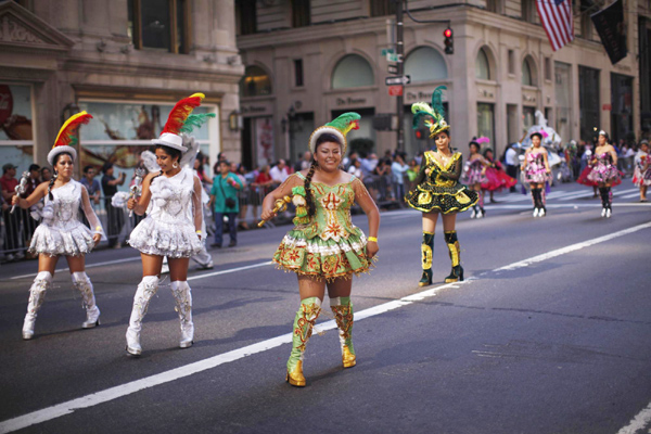 Hispanic Day Parade held in NY