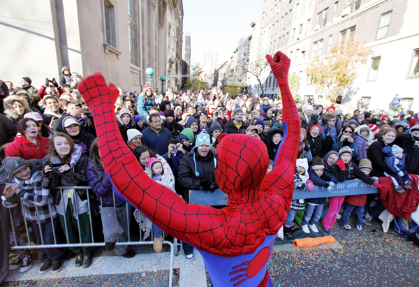 85th Macy's Thanksgiving day parade in New York