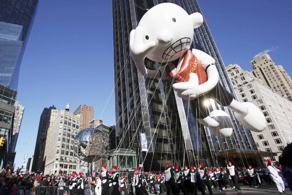 85th Macy's Thanksgiving day parade in New York