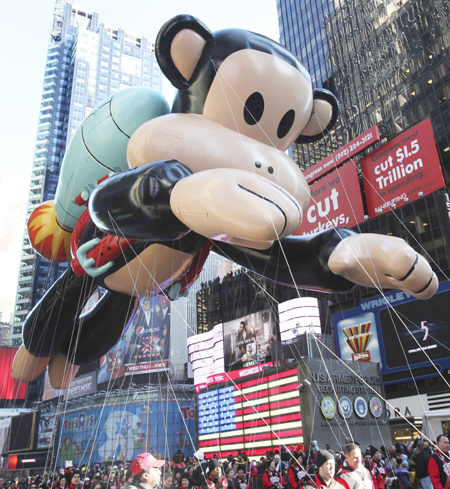 85th Macy's Thanksgiving day parade in New York